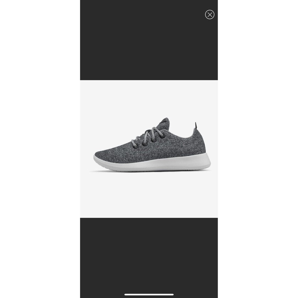 Allbirds Grey Wool Runners M8 GUC